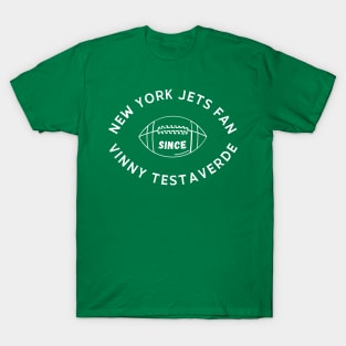 New York Jets Fan Since Vinny Testaverde T-Shirt